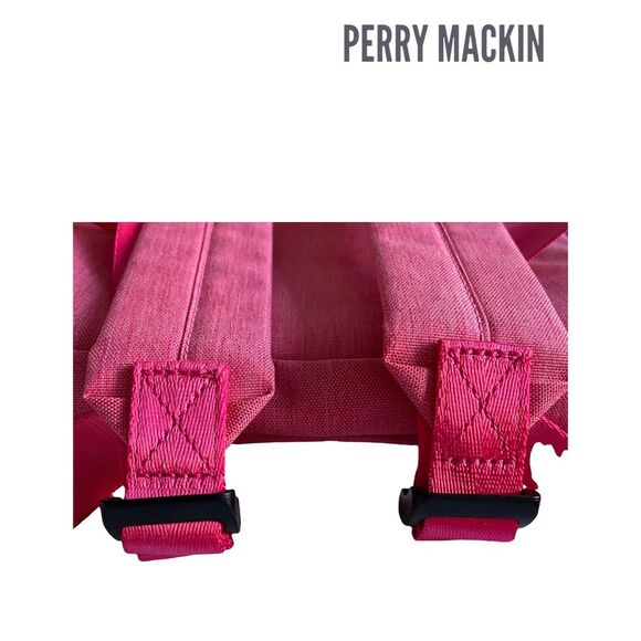 Perry Mackin Charlie Kids Pink School Backpack Medium Size-NWT & dust bag. - Picture 5 of 8